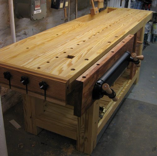 Roubo/Holtzapffel-Hybrid Bench Complete! | A Learning Adventure in the ...